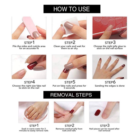 Tropical Matte Square Press On Nails Set of 20 - Picture 9 of 11